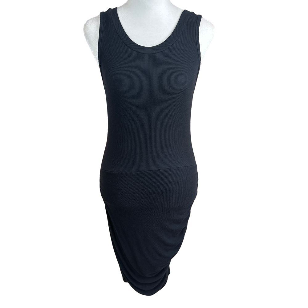 Cherish Dress Womens Small Ruched‎ Ribbed